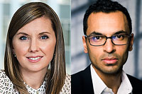 Karen Ward und Shrenick Shah Karen Ward und Shrenick Shah