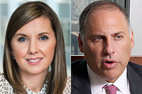 Karen Ward, Michael Schoenhaut, J.P. Morgan AM, und Lars Feld Karen Ward, Michael Schoenhaut, J.P. Morgan AM, und Lars Feld