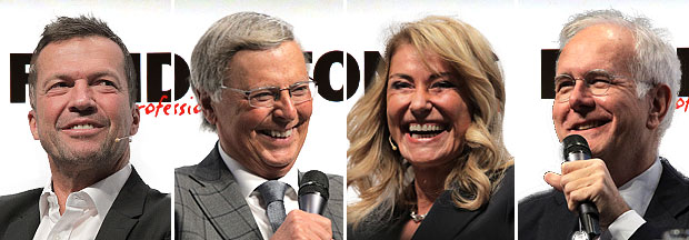 Lothar Matthäus, Wolfgang Bosbach, Dagmar Wöhrl und Harald Schmidt Lothar Matthäus, Wolfgang Bosbach, Dagmar Wöhrl und Harald Schmidt