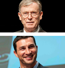 Wladimir Klitschko, Horst Köhler