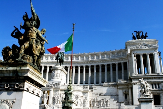 Monumento a Vittorio Emanuele II in Rom