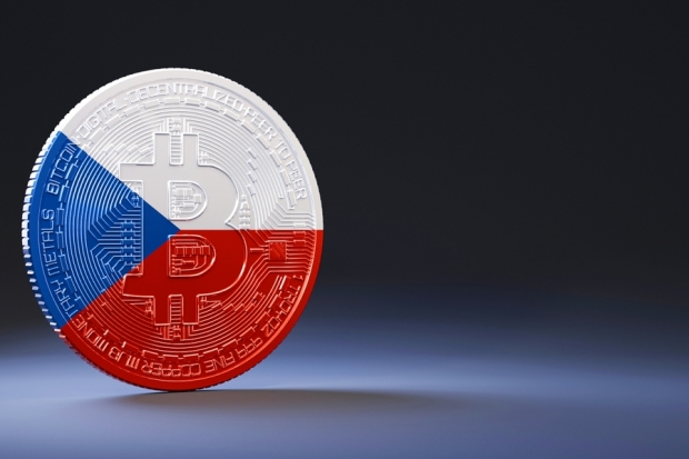 Bitcoin in tschechischen Nationalfarben