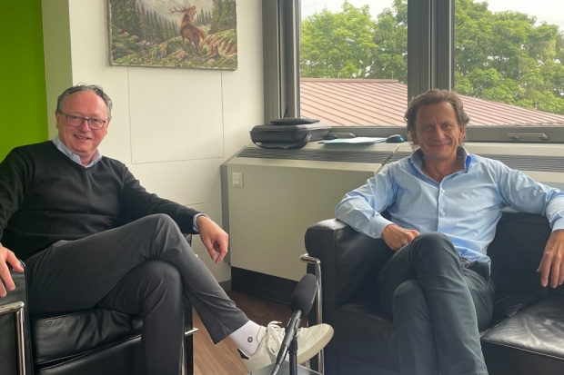Joachim Nareike (li.) und Thomas Richter, BVI 