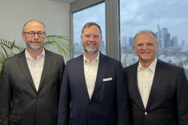 Martin Schneider (links im Bild), Kai Heinrich (Mitte) und Gerhard Schaan