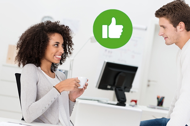 Flirten im büro regeln