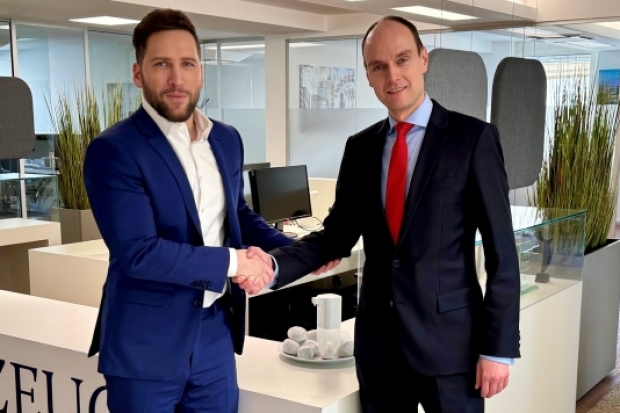 Ufuk Boydak, Loys, und Benjamin Bente, Vates Invest (v.l.n.r.)