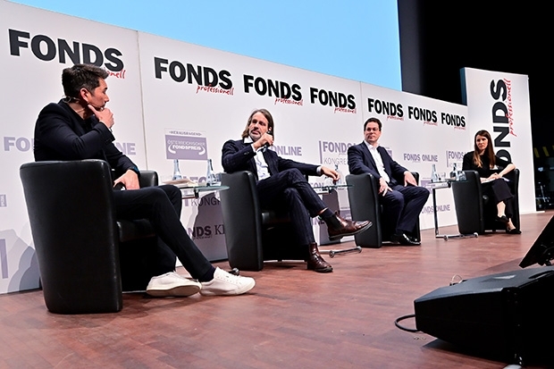 Stefan G&ouml;dde, Richard David Precht, Marcel Reyers, Sandra Wachter (v.l.n.r.)