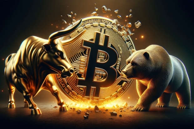 Bitcoin Bulle B&auml;r