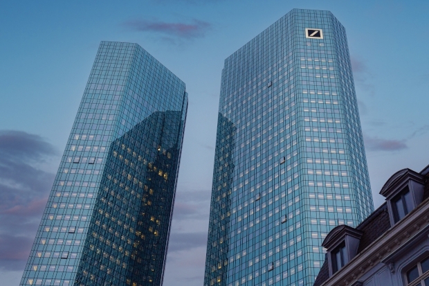 Zentrale der Deutschen Bank in Frankfurt