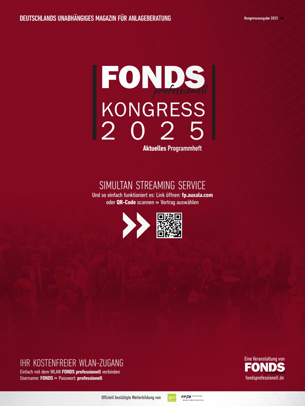 Bitte loggen Sie sich ein! Kongresskatalog | 2025
